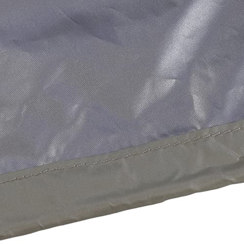 Table Tennis Table Cover with Zipper Waterproof Dustproof Sunproof Ping Pong Table Cover for Indoor Outdoor Foldable Table Tennis Tables Beige 155x75x144cm