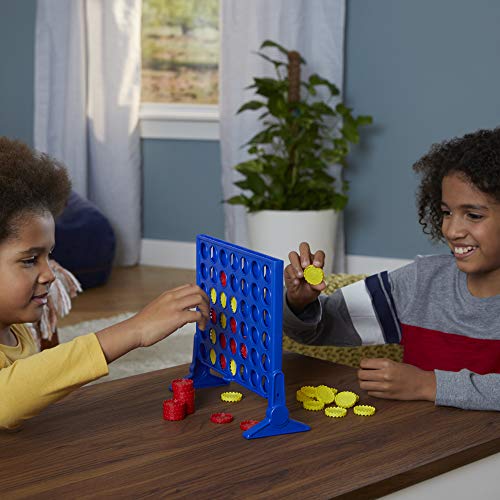 Hasbro Gaming Connect 4 Classic Grid, 4 in a Row Game, Strategy Board Games for Kids, 2 Players for Family and Kids, Easter Gifts for Boys and Girls, Ages 6+ - size: ONE SIZE