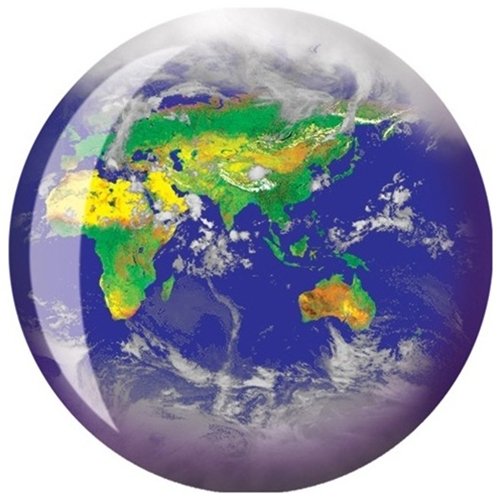 Globe Viz-A-Ball Bowling Ball - size: 8lbs