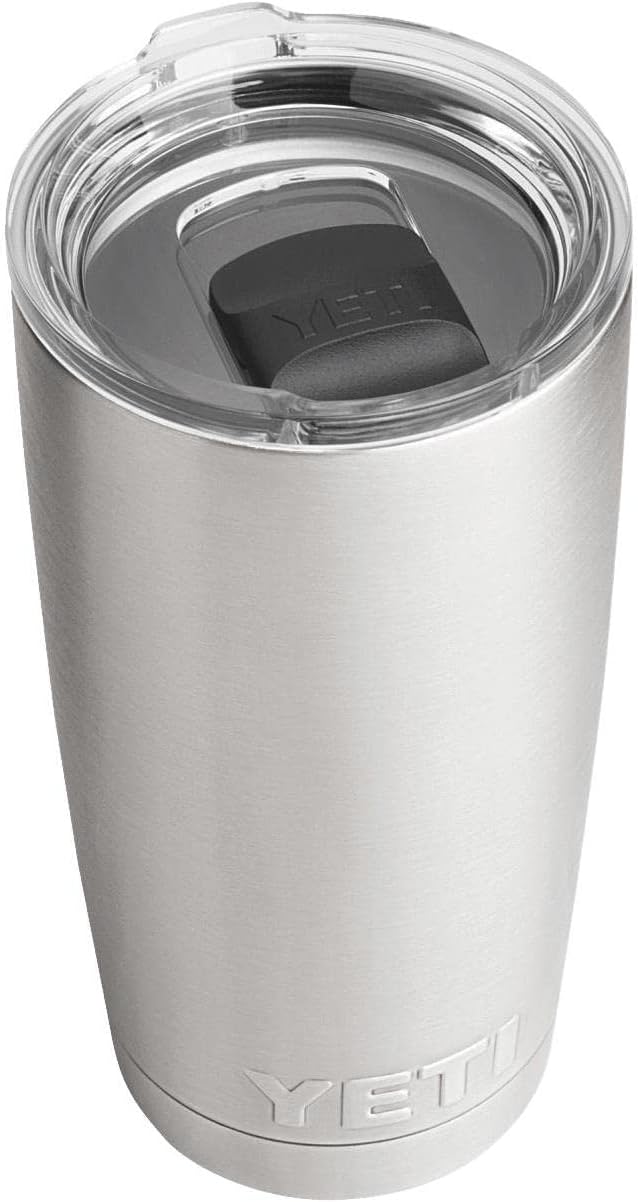 YETI Rambler 20 oz Stainless Steel Vacuum Insulated Tumbler w/MagSlider Lid