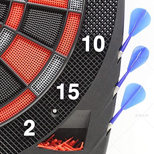 Electronic Dart Board, Electronic Dart Board, Professional Soft Dart Target, Practice Dart Machine with LCD Scoreboard, Powered by AC Adapter Or Battery, for Indoor Garden Office Gifts
