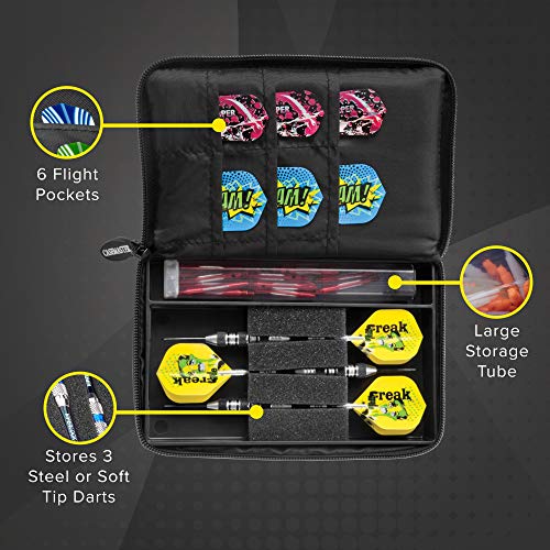 Casemaster Select 3 Dart Nylon Storage/Travel Case - color: Pink