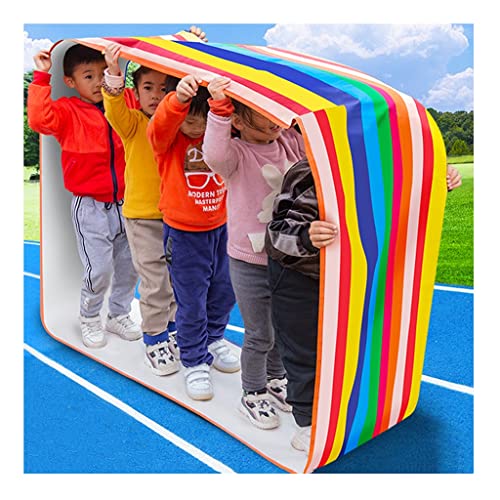 Playing Run Mat Adult Children Group Cooperative Running Mat, Wear Resistant Waterproof Oxford Cloth Gaming Running Mat, Multiplayer Cooperative Game (Size : Adult-20M/26FT) - size: Adult-20M/26FT