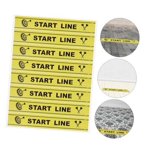 Dart Throwing Line Marker Enhanced Game Experience Visible Floor Supplies for Parties
