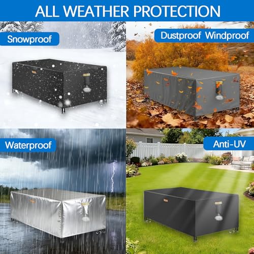 Waterproof Billiard Table Cover 6/6.5/7/7.5/8/8.5/9/10/12ft with Air Vents Handles Pool Table Covers Full Cover 600D Heavy-Duty Protection for Snooker Tables Covers,Silver,7FT(89"×46"×32") - color: Silver, size: 7FT(89"×46"×32")