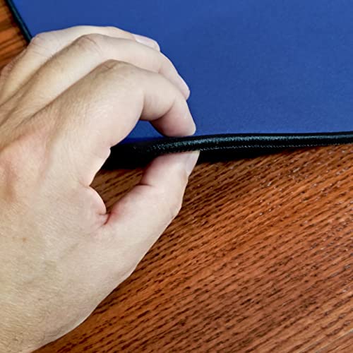 Board Game Playmat [3'x5'/Thick Super Cushioned/Stitched Edge/Water Resistant] with Carrying Case - for Tabletop Board Games, Card Games, RPG Games (Medium, Blue) - color: Blue, size: Medium (3'x5')