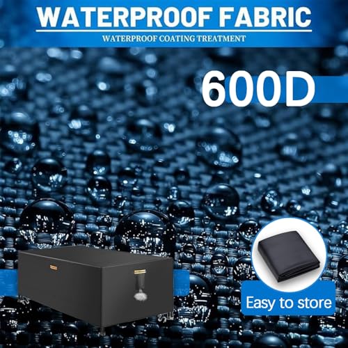 Waterproof Billiard Table Cover 6/6.5/7/7.5/8/8.5/9/10/12ft with Air Vents Handles Pool Table Covers Full Cover 600D Heavy-Duty Protection for Snooker Tables Covers,Silver,7FT(89"×46"×32") - color: Silver, size: 7FT(89"×46"×32")