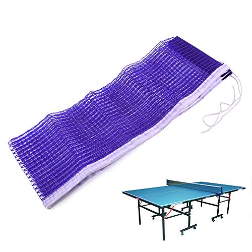 Yinhing Blue .72M Premium Portable Nylon Table Tennis Net Replacement for Indoor and Outdoor Sports and for Players of Levels