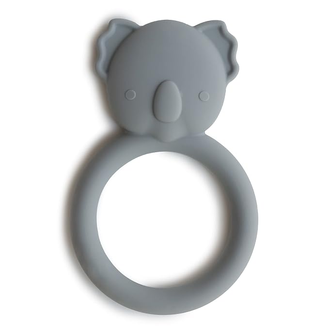 mushie Silicone Baby Teether Toy | Koala