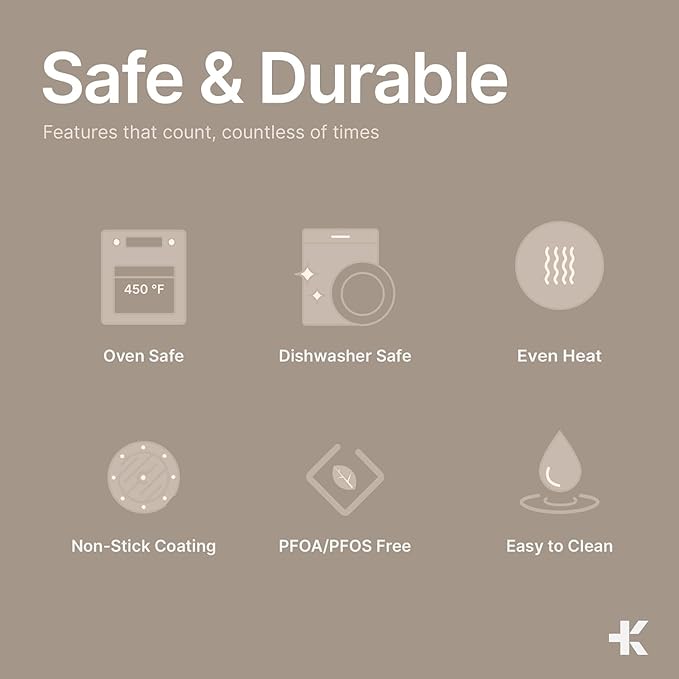 Bakken 16 Inch Non-Stick Pizza Pan 1 Pack, Round Carbon Steel Pizza Tray with Perforated Holes, PFOA, PFOS, & PTFE-Free, Dishwasher & Oven Safe Up To 450°F, Durable Nonstick Coating, Black