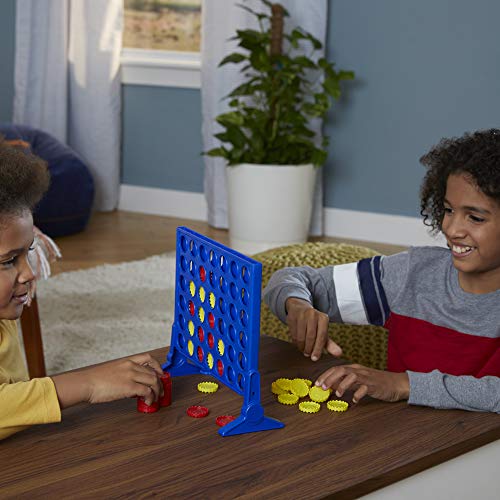 Connect 4 Hasbro Gaming Classic Grid, 4 in a Row Game, Strategy Board Gamesfor Kids, 2 Playersfor Family and Kids, Easter Gifts forBoys and Girls, Ages 6+, ONE Size (Pack of 2) - size: ONE SIZE (Pack of 2)