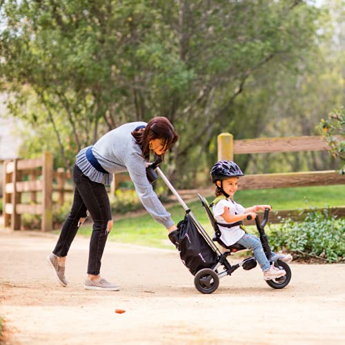Joovy Tricycoo UL Kids Folding Push Tricycle, 8 Stages, Sonoran Pronghorn National Park Foundation Edition and Gift Set-Plush Toy, Placemat & Book