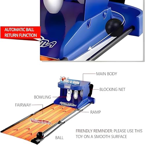 Foldable Electronic Bowling Alley Game | 2m/3.5m Indoor Sports Set with Automatic Reset, LED Scoreboard & Sound Effects for Kids, Home Fun