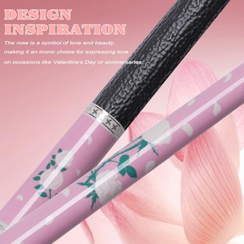 CUEELF Pink Pool Cue Stick 58inches Canadian Maple Billiard Cue Sticks Professional Pool Stick Gifts for Women and Ladies - color: Pink+Black, size: 20 oz