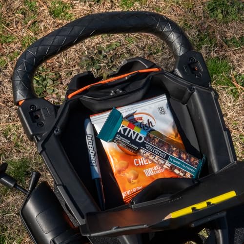 Bag Boy Quad Pro Disc Golf Cart - color: Black/Slate