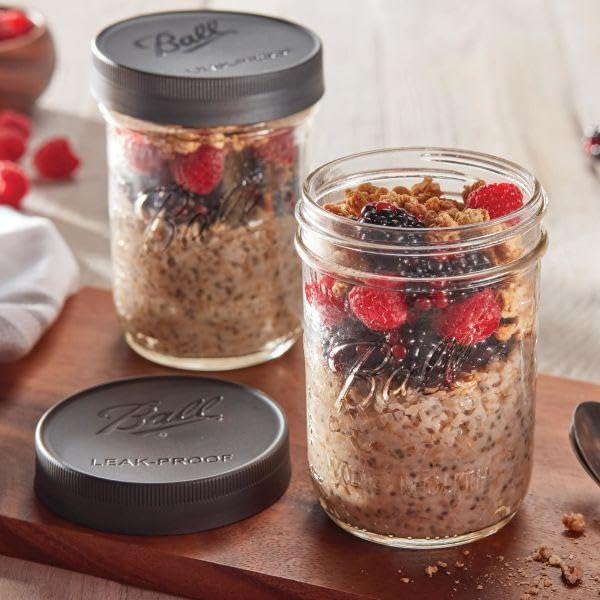 Ball Mason Jar Leak-Proof Lids, Regular Mouth, 6 CT (Pack of 3)