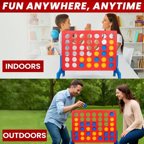 Bolaball 4 in a Row & Giant Checkers Combo