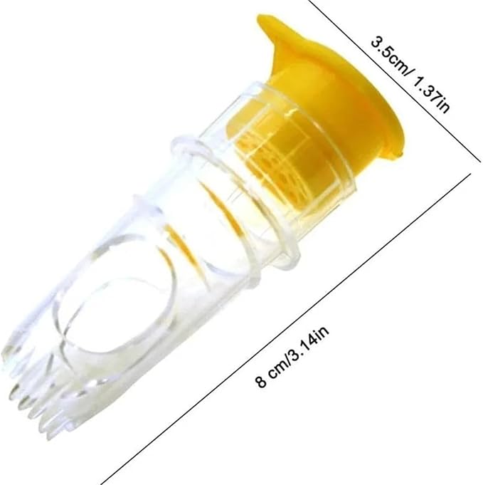Manual Lemon Juicer Portable Mini Squeezer Citrus Reamer Hand Held Easy for Orange Limes(B)