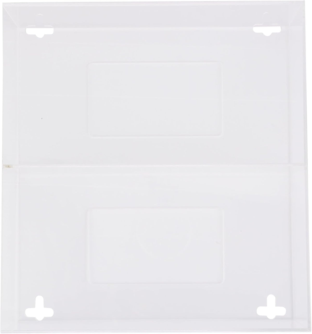 AMERICAN HOSPITAL SUPPLY Wall-Mount Double Glove Dispenser | Clear Acrylic Glove Box Holder with Individual Compartments | Double Layer | 10 x 10.95 x 3.5 in | Gloves Sold Separately