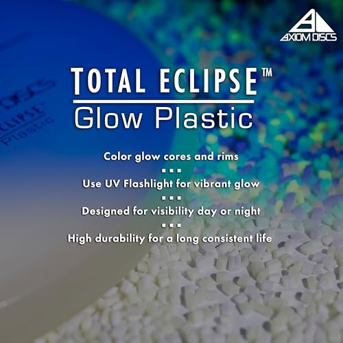 Axiom Discs Total Eclipse Glow 2.0 Envy Disc Golf Putter (Colors May Vary)