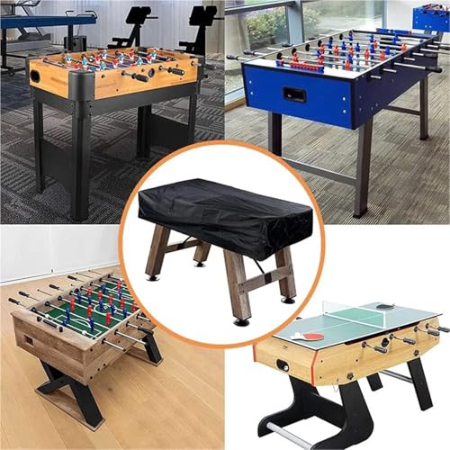 2pcs Essential Game Table Cover Oxford Cloth for Billiard Foosball Waterproof Dustproof Protector