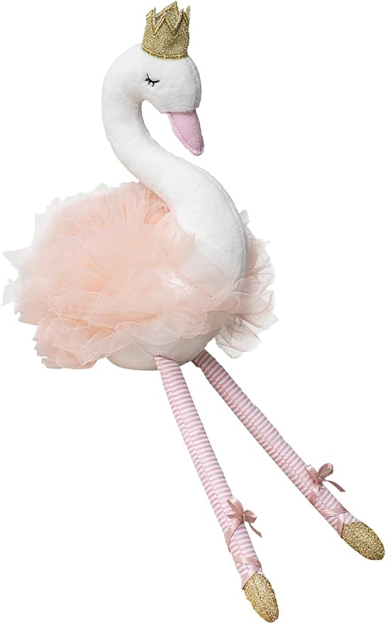 Plush Toy Stuffed Animals Ballet Swan for Girls 12in Tall, Stuffed Animals for Kids