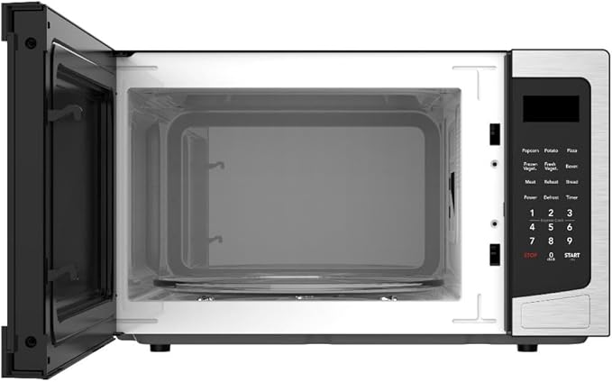 FRIGIDAIRE 1.1 Cu Ft Stainless Steel Countertop Microwave Oven, Multi Function, Programmable, 1000W, residential kitchen, Stainless