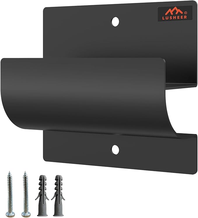 Ladder Hooks for Garage Wall,Ladder Hanger Garage Organization- Wall Mount Wheelbarrow Hanger, Patio Furniture, Chair & Ladder - Ladder Holder Wall Mount (1 Pack)