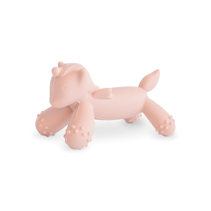 mushie Silicone Baby Teether Toy | Unicorn Figurine Teether