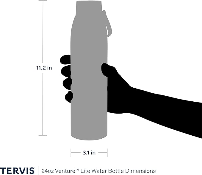 Tervis Venture Lite Medical - Tools of the Trade Made in USA Double Walled Insulated Tumbler Travel Cup Keeps Drinks Cold & Hot, 24oz Water Bottle, Classic
