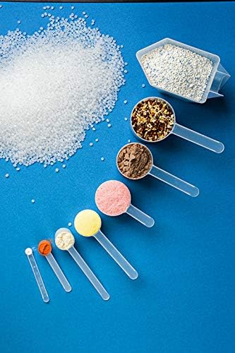 13 mL (13 CC) Long Handle Scoop for Measuring Coffee, Pet Food, Grains, Protein, Spices and Other Dry Goods (Pack of 10)