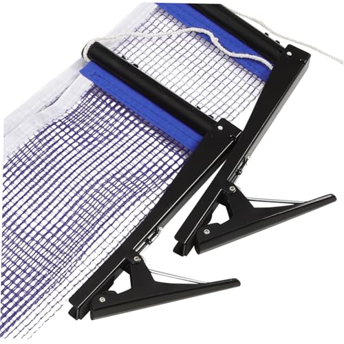 KOMBIUDA Standard Table Tennis Net Rack Pong Serving Practice Net Replacement for Outdoor Indoor