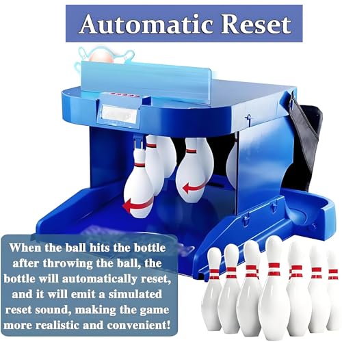 Foldable Electronic Bowling Alley Game | 2m/3.5m Indoor Sports Set with Automatic Reset, LED Scoreboard & Sound Effects for Kids, Home Fun