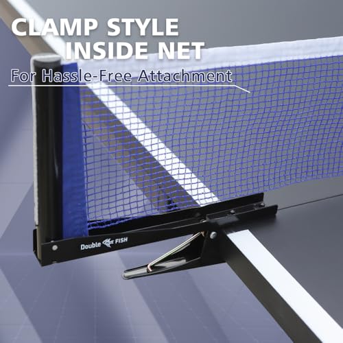 Foldable Indoor Table Tennis Table with Net and Paddles for Home Recreation