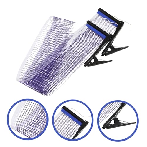 KOMBIUDA Standard Table Tennis Net Rack Pong Serving Practice Net Replacement for Outdoor Indoor