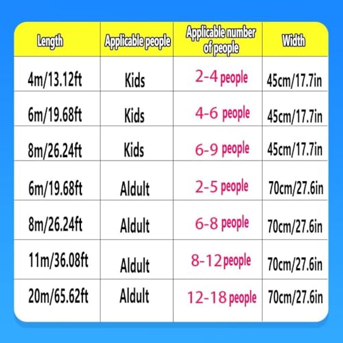 Teamwork Games Playing Run Mat Outdoor Party Game(Adult-11M) - size: Adult-11M