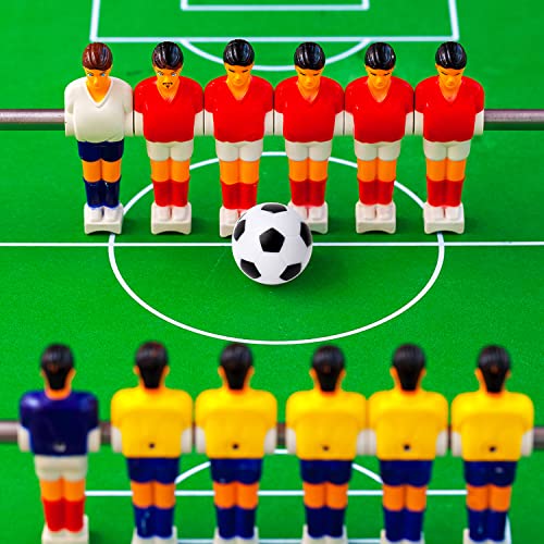 GSE Games & Sports Expert 6/12-Pack Foosball Table Replacement Balls, 36mm(1.42") Tabletop Soccer Football Balls for Foosball Table Accessories - color: White-12 Pack