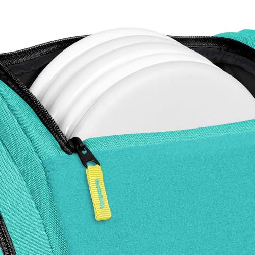 Axiom Discs Voyager Series Backpack Disc Golf Bag (Choose Your Color and Size) - color: Aqua/Emerald, style: Voyager Slim