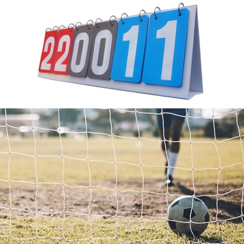 Scoreboard Score Counter Lightweight Competition Table Score Flipper Score Keeper for P.E Classroom Activities Basketball
