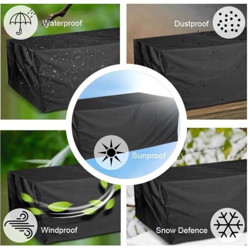 Foosball Table Cover for KICK Ranger 36" Mini Soccer Table Shield Waterproof Dustproof Resistant Easy Clean Foosball Cover,210D - size: 210D