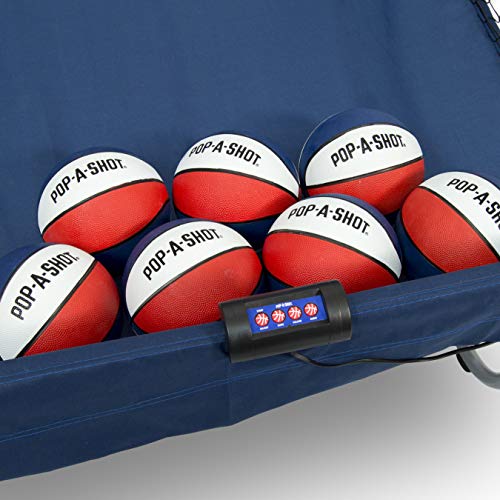 Pop-A-Shot - Home Dual Shot with NCAA Graphics l Sensor Scoring l 16 Game Modes l 7 Balls l Foldable Storage l for All NCAA Fans - style: Duke Blue Devils