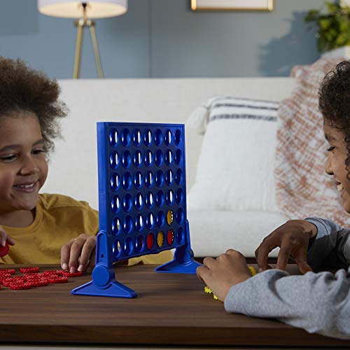Hasbro Gaming Connect 4 Classic Grid, 4 in a Row Game, Strategy Board Games for Kids, 2 Players for Family and Kids, Easter Gifts for Boys and Girls, Ages 6+ - size: ONE SIZE