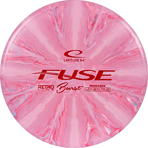 Latitude 64 Retro Burst Disc Golf Starter Set | Perfect Disc Golf Set for New to Intermediate Players | Includes Bonus Mini Marker | Grippy Base Plastic | Colors May Vary - style: 4