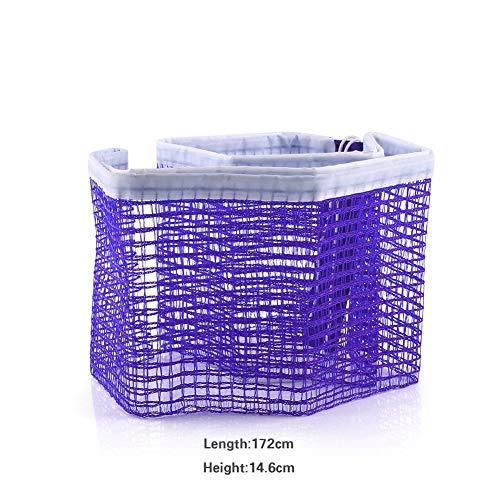 Yinhing Blue .72M Premium Portable Nylon Table Tennis Net Replacement for Indoor and Outdoor Sports and for Players of Levels