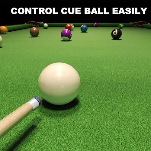 HomeSeason Pool Cue Stick 58" Billiard Cue Sticks Professional Low Deflection Pool Sticks - color: 21oz with bag
