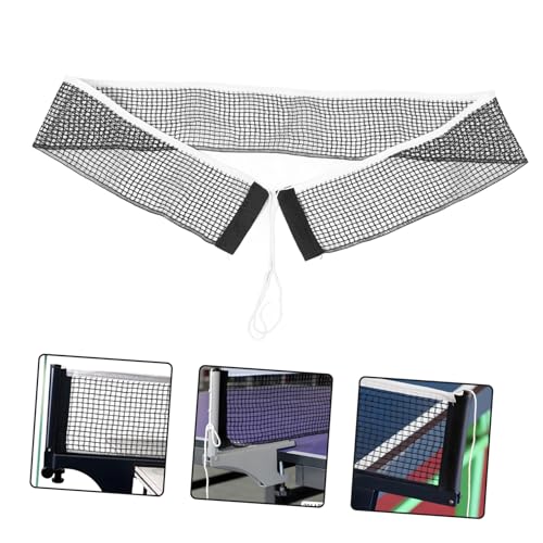 BESPORTBLE Table Tennis Net Replacement Portable Table Tennis Extender for School Gym
