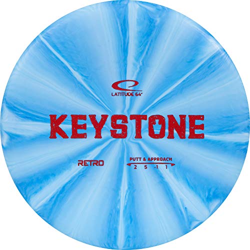 Latitude 64 Retro Burst Disc Golf Starter Set | Perfect Disc Golf Set for New to Intermediate Players | Includes Bonus Mini Marker | Grippy Base Plastic | Colors May Vary - style: 6