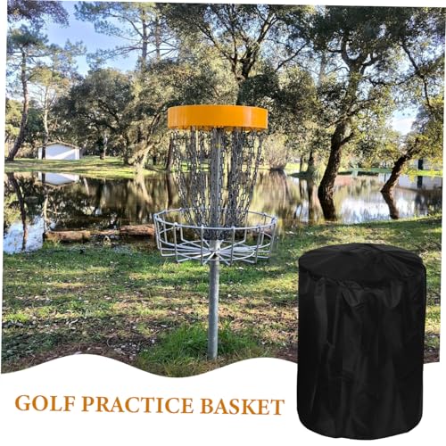 Disc Golf Basket Cover Oxford Sleeve for Compatibility Lightweight Portable Design for Practice Dustproof with Drawstring