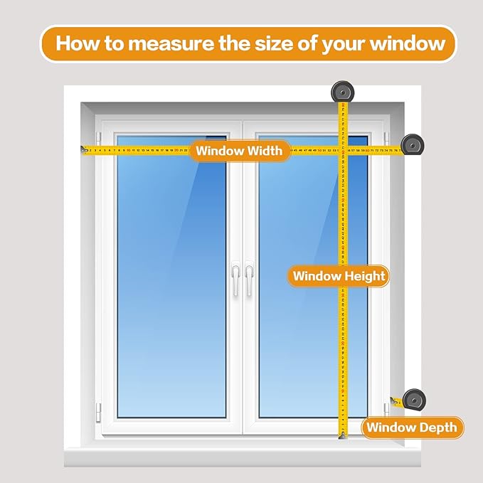 Persilux Cordless Zebra Blinds for Windows Free-Stop Roller Windows Shades (46" W X 72" H, White) Dual Layer Light Control for Day and Night, Light Filtering Sheer Shades for Home, Easy to Install