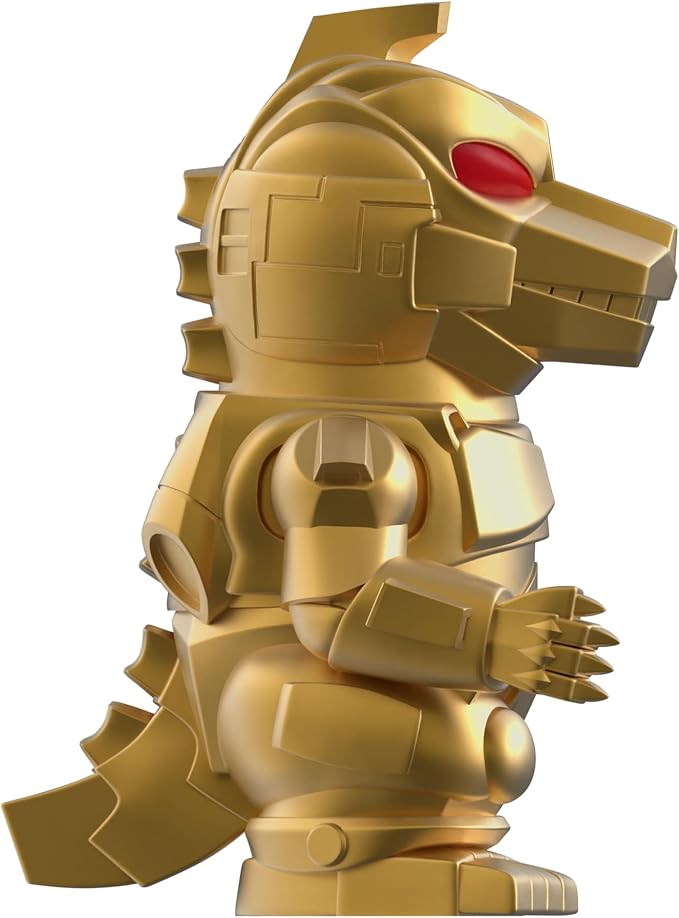 Super7 Fun! Fun! Toho Mechagodzilla (Vintage Toy Gold) Vinyl Figure - 5" Toho Godzilla Action Figure - Classic Movie Collectibles and Retro Toys